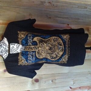 Hard Rock Couture Guitar Keyhole Neck Shirt Punta Cana L